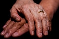 old wedded hands